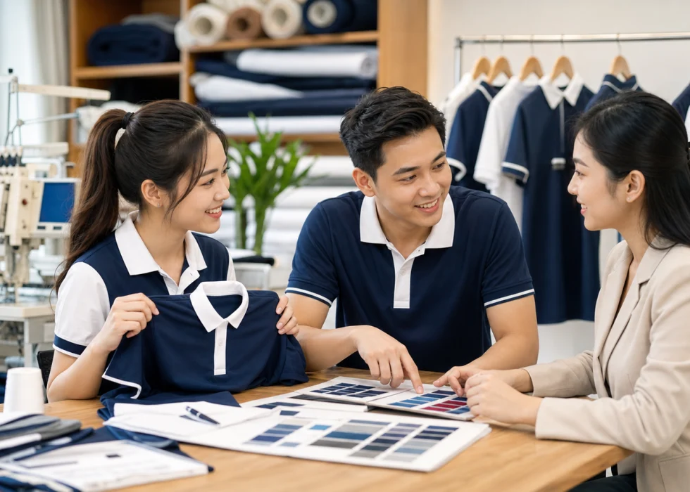 Xưởng may đồng phục Nguyên Khang