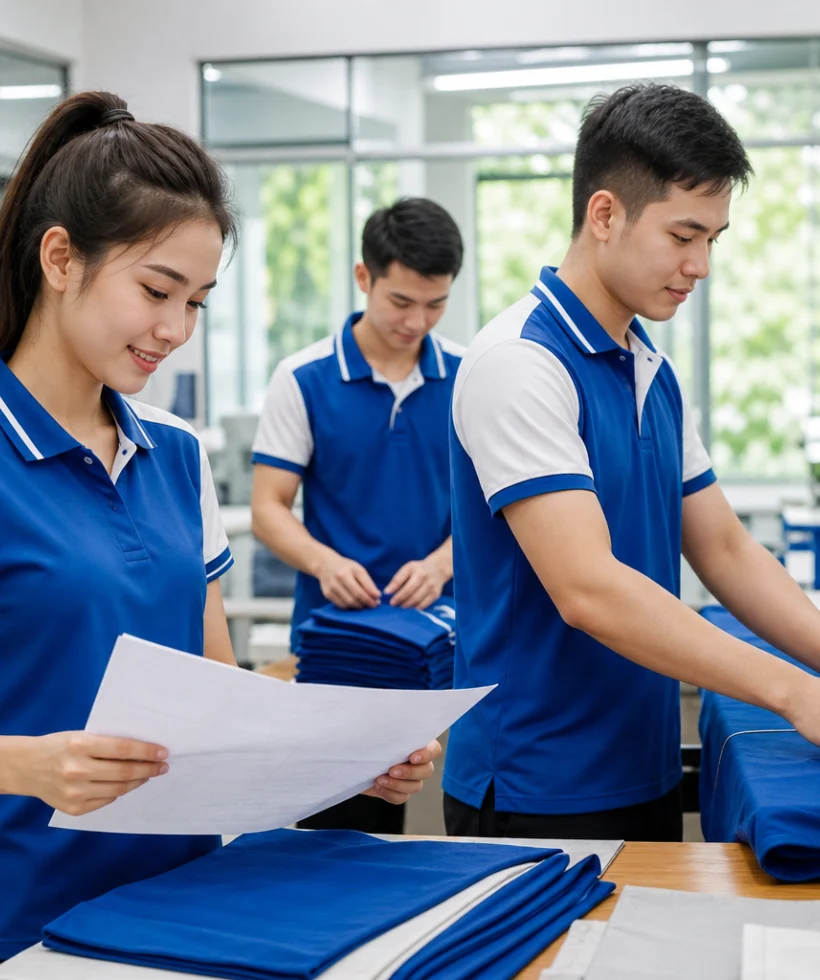 Tư vấn và sản xuất đồng phục tại Nguyên Khang